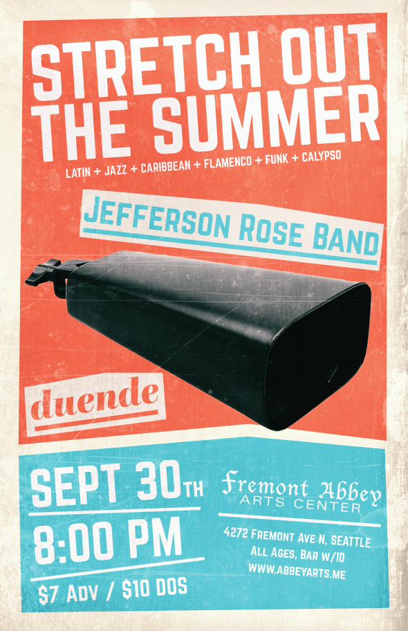 9-30 Jefferson Rose Band Poster